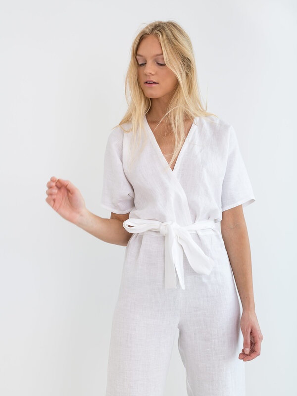AURORA Leinen Jumpsuit