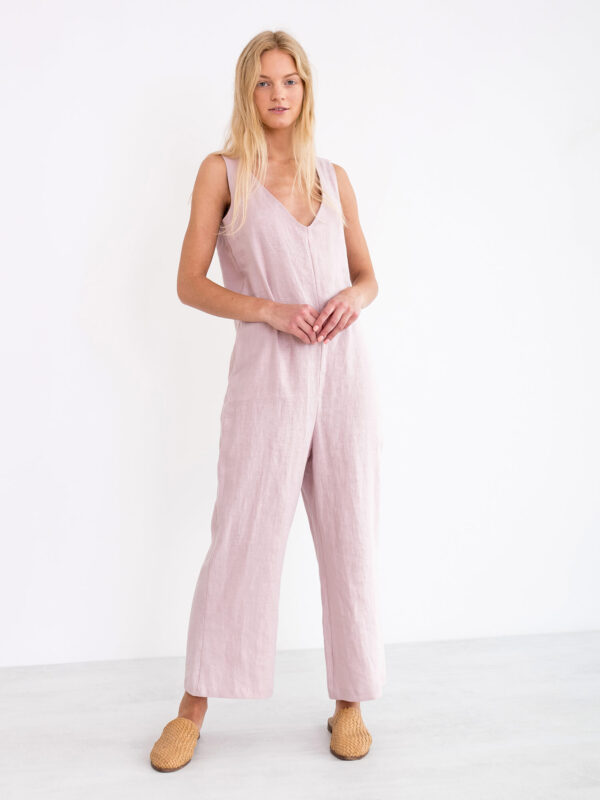 MADELINE Linen Jumpsuit