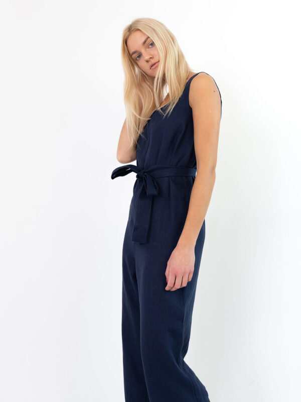 MADELINE Linen Jumpsuit