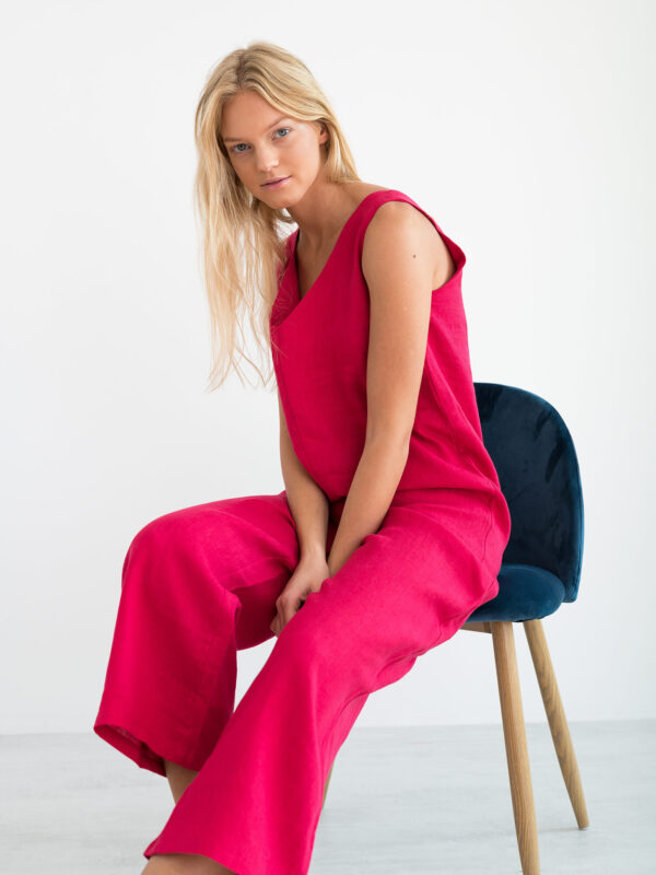 MADELINE Linen Jumpsuit