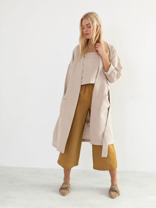 NORA Linen Coat