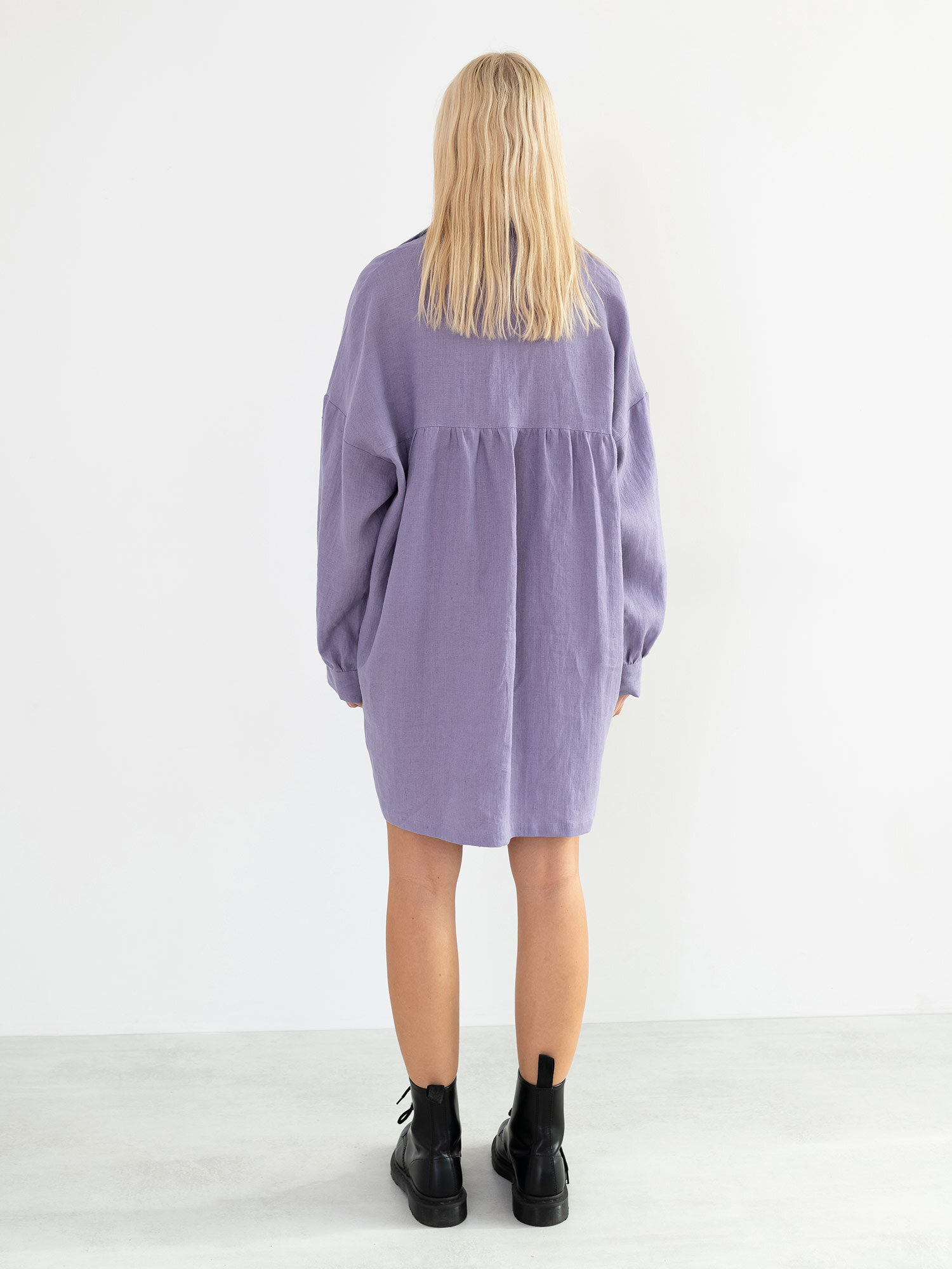 Bild 6 von SKY Leinen Strandkleid in Violet tulip, you can also choose other colors above von Love and Confuse
