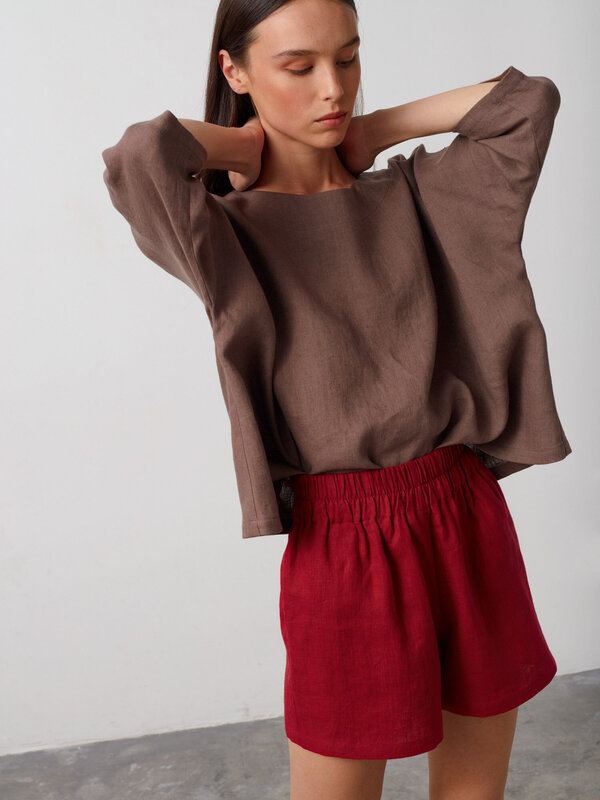 AMELIA Linen Top