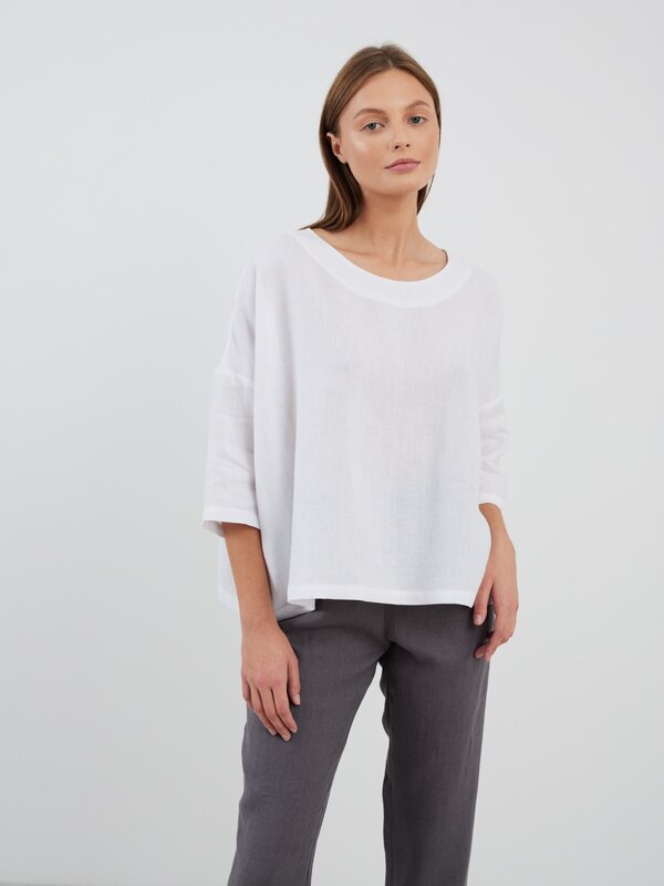 AMELIA Linen Top