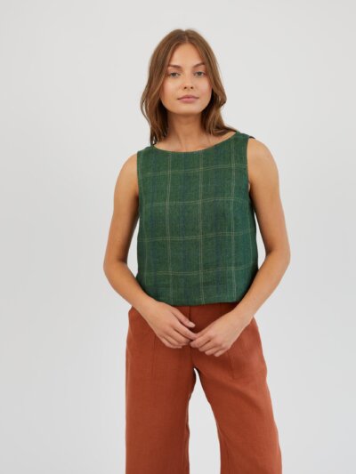 SONATE Linen Tank Top