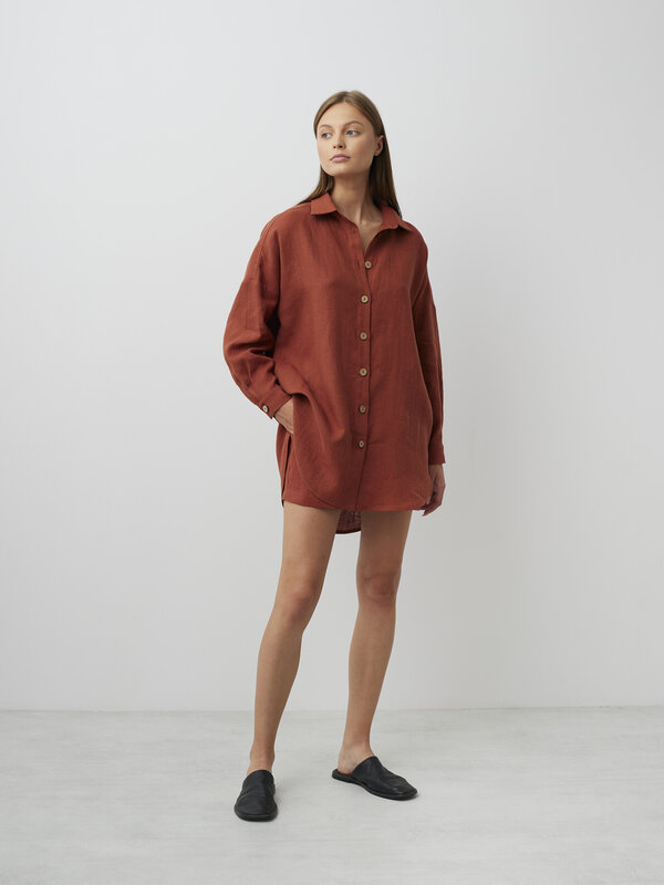 PINE Oversized Linen Shirt
