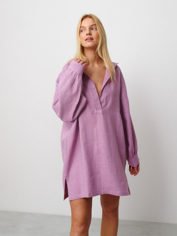 SKY Linen Tunic Dress
