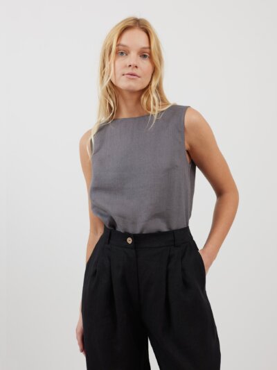 SONATE Leinen-Tanktop